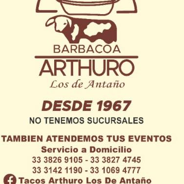 Tacos de Barbacoa Arthuro Los de Antaño